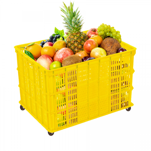 sóng nhựa có bánh xe
